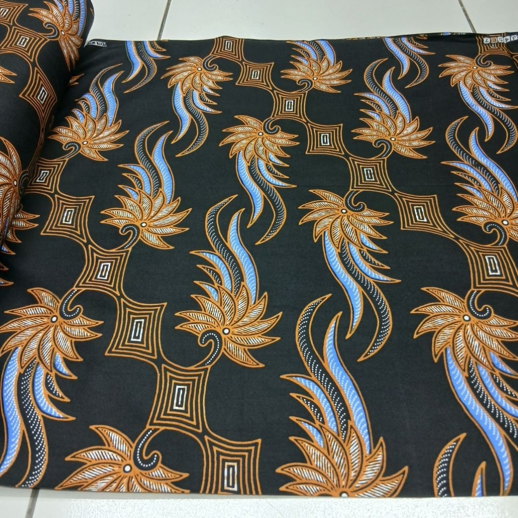 Kain bahan batik printing baturaden premium / Kain batik printing halus motif terbaru
