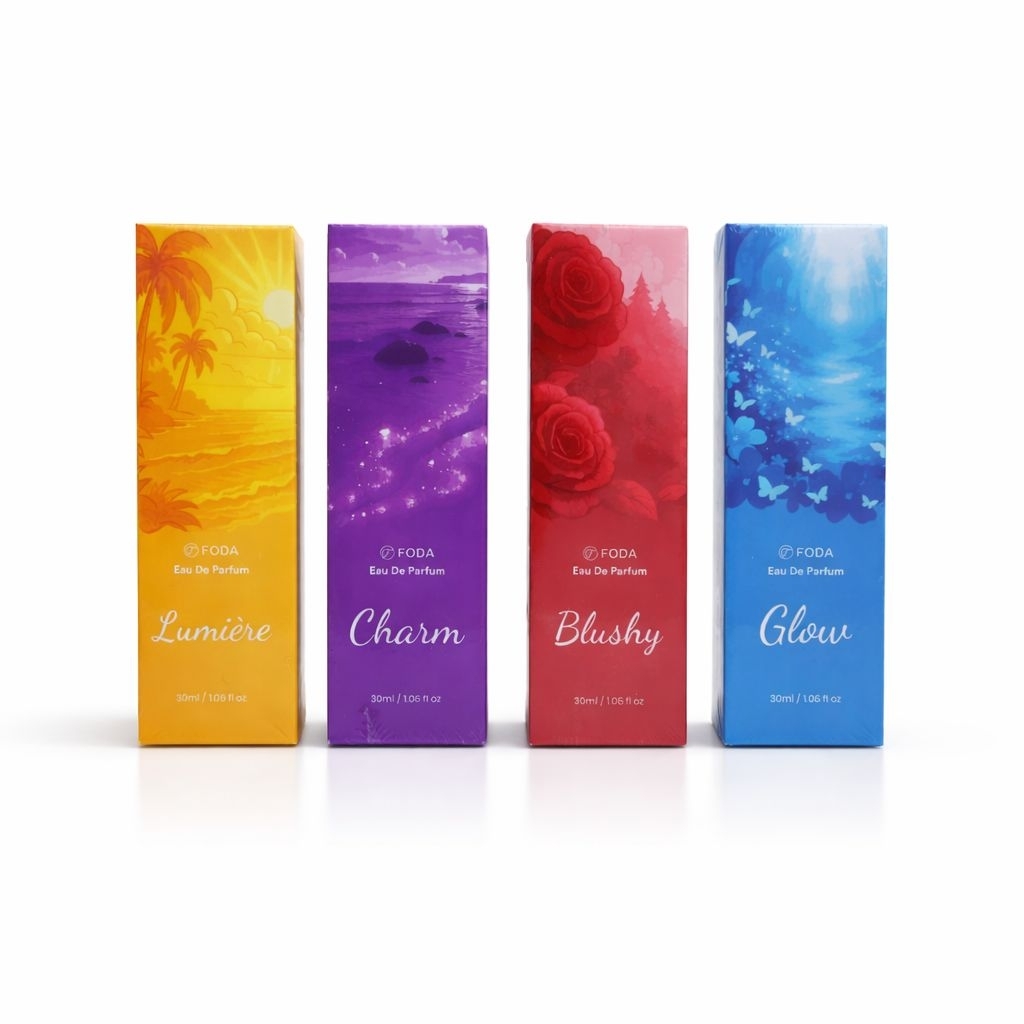 FODA EDP VARIAN MINI | Glow | Charm | Blushy | Lumière -PARFUM FODA 30ML