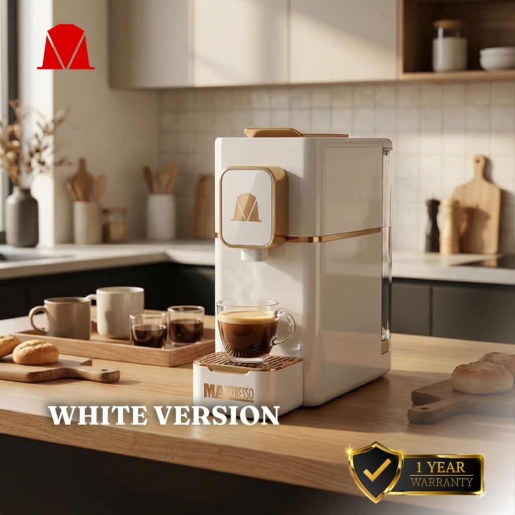 Mesin Kopi Kapsul MAZPRESSO LUMIERE Capsule Coffee Machine