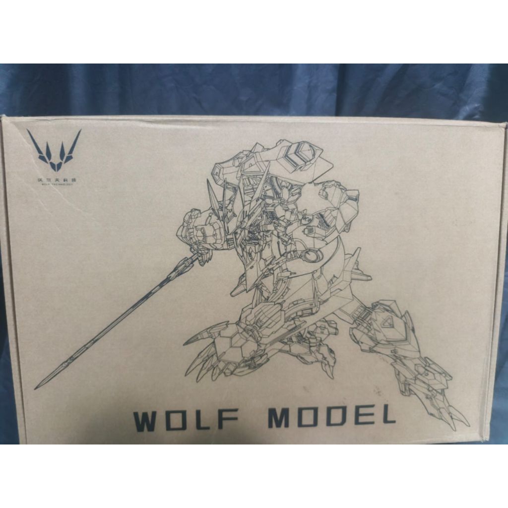 Wolf Model 1/100 Barbatos Lupus Rex Metal Inner Frame Skala 1/100 Kompatibel Runner