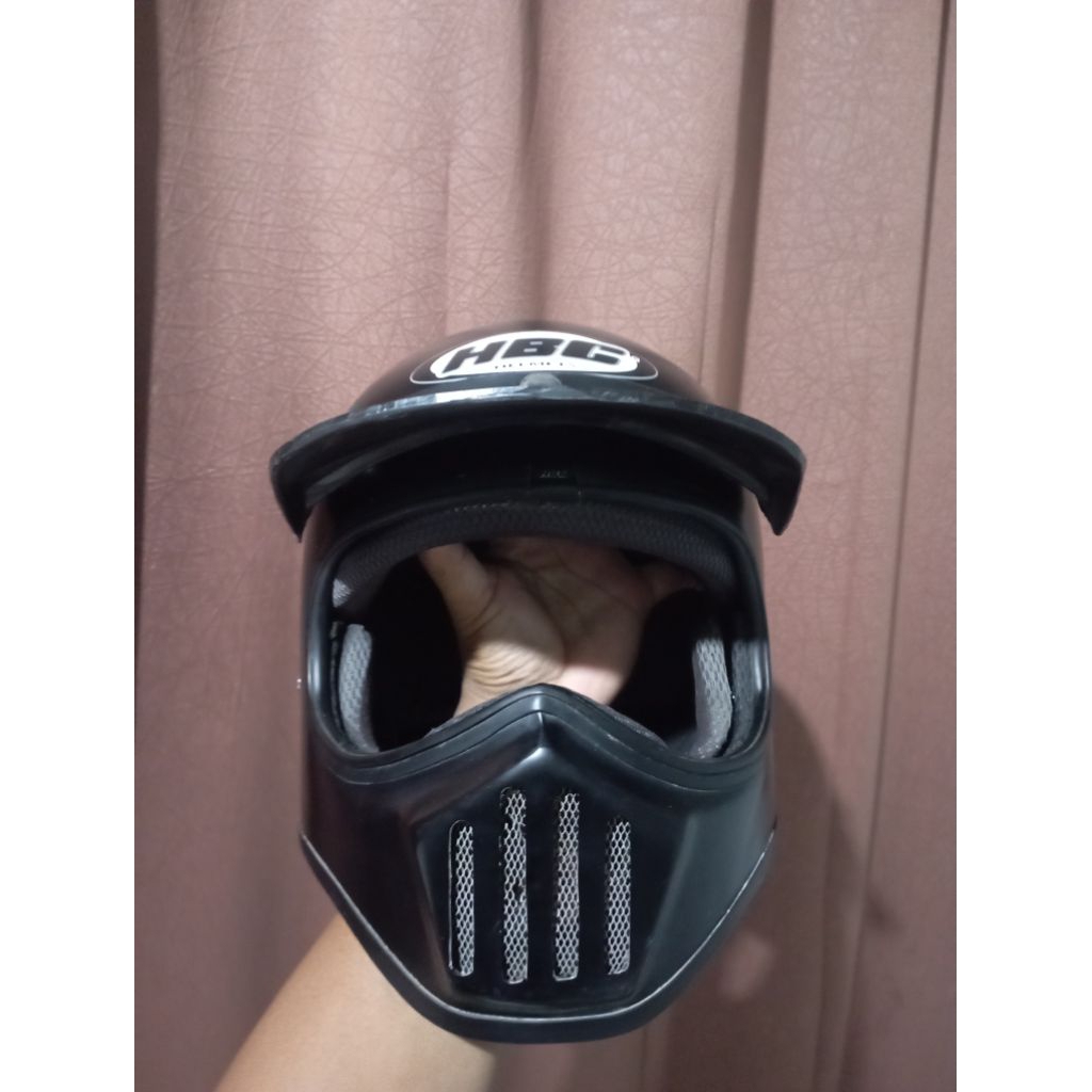 helm cakil HBC segi lima lawas retro vintage GAG kiwi KJP vigano