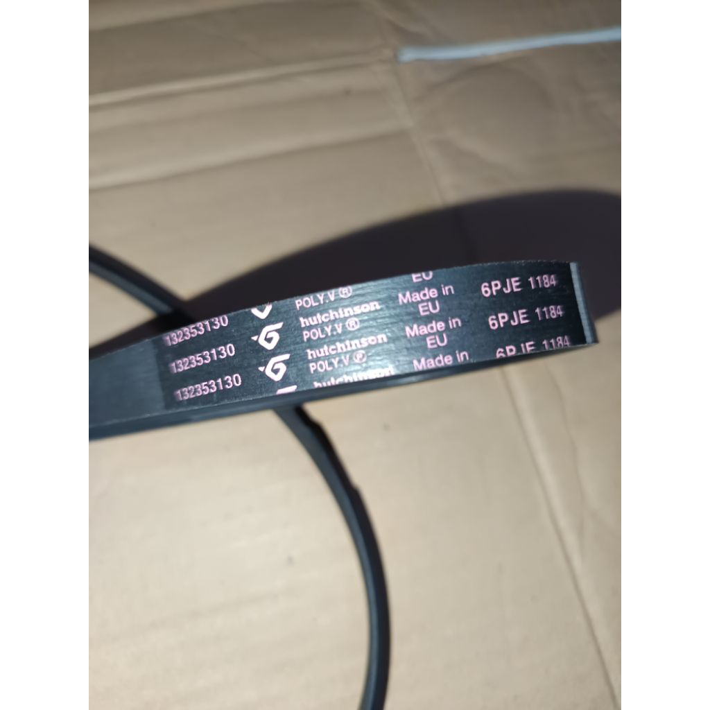 V-Belt penbel mesin cuci 6PJE 1184
