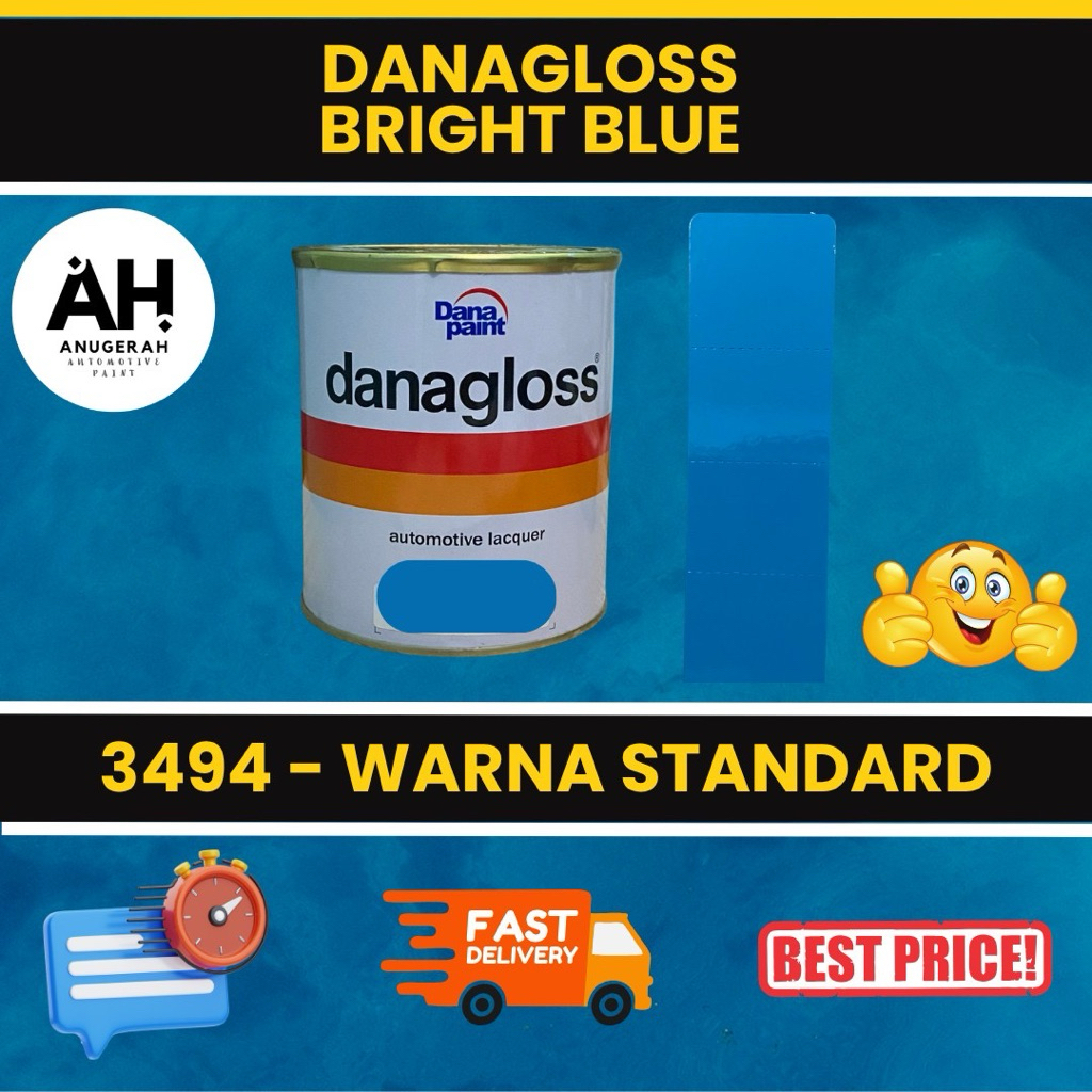 Danagloss NC Bright Blue - 3494