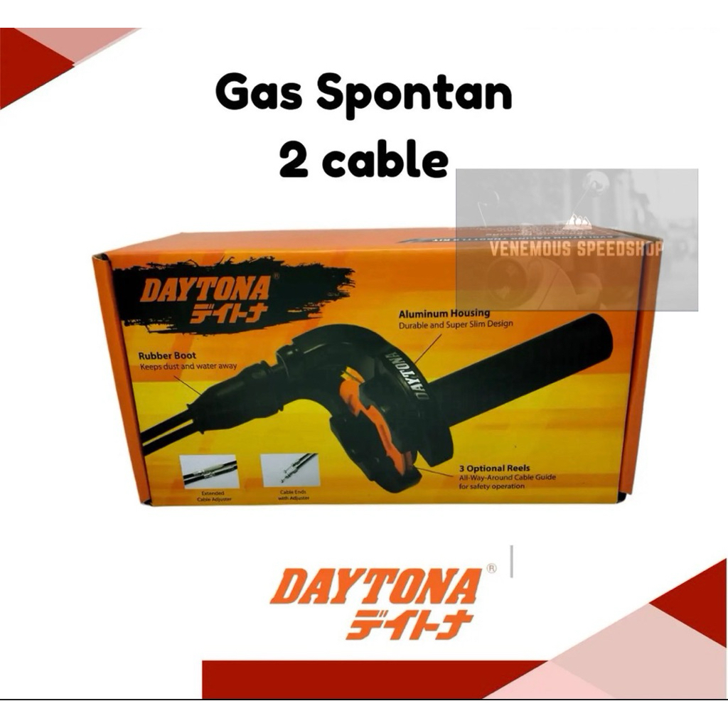 Gas Spontan Daytona 2 Kabel Universal