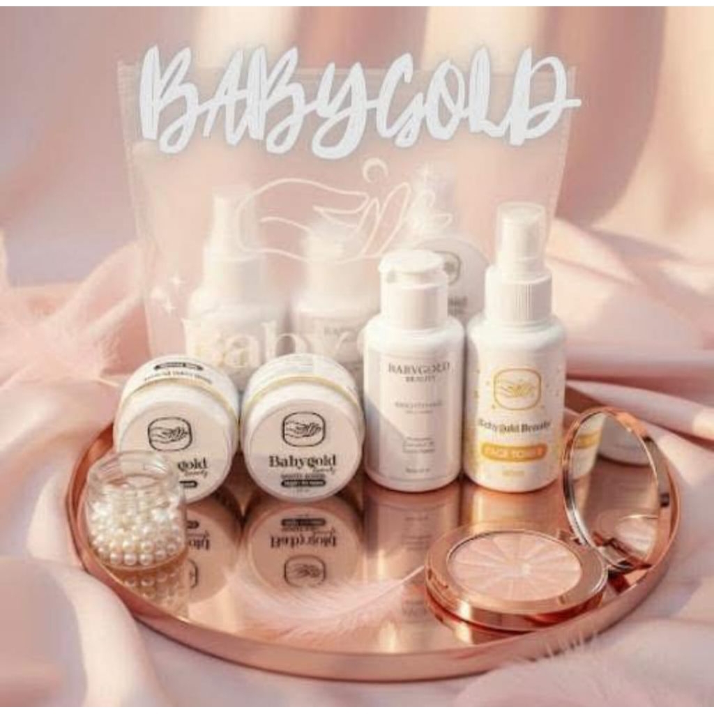 CREAM BABY GOLD BPOM SKINCARE WAJAH ORIGINAL AMPUH MENGATASI WAJAH