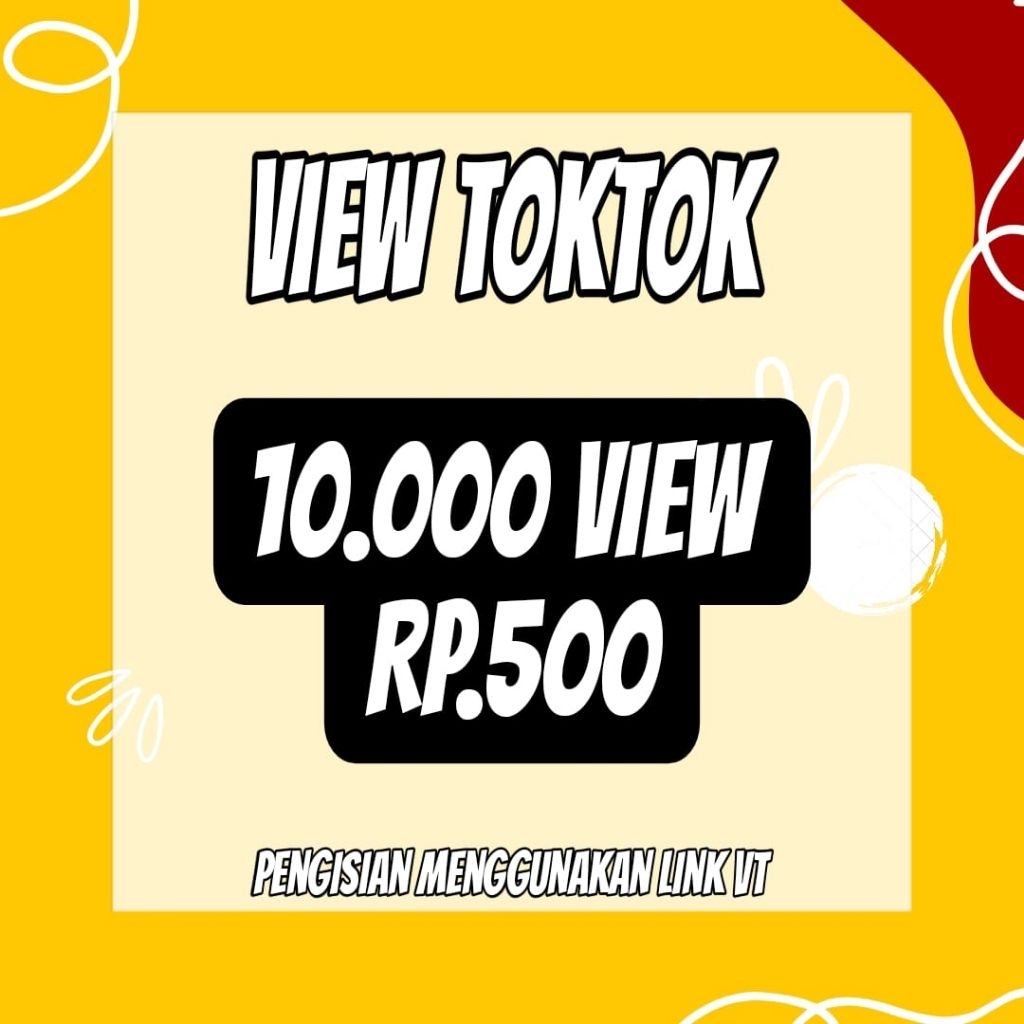 Beli Viewers Tlktok Instan - Tiktok TT View FYP Termurah - Jasa View Permanen Anti Drop