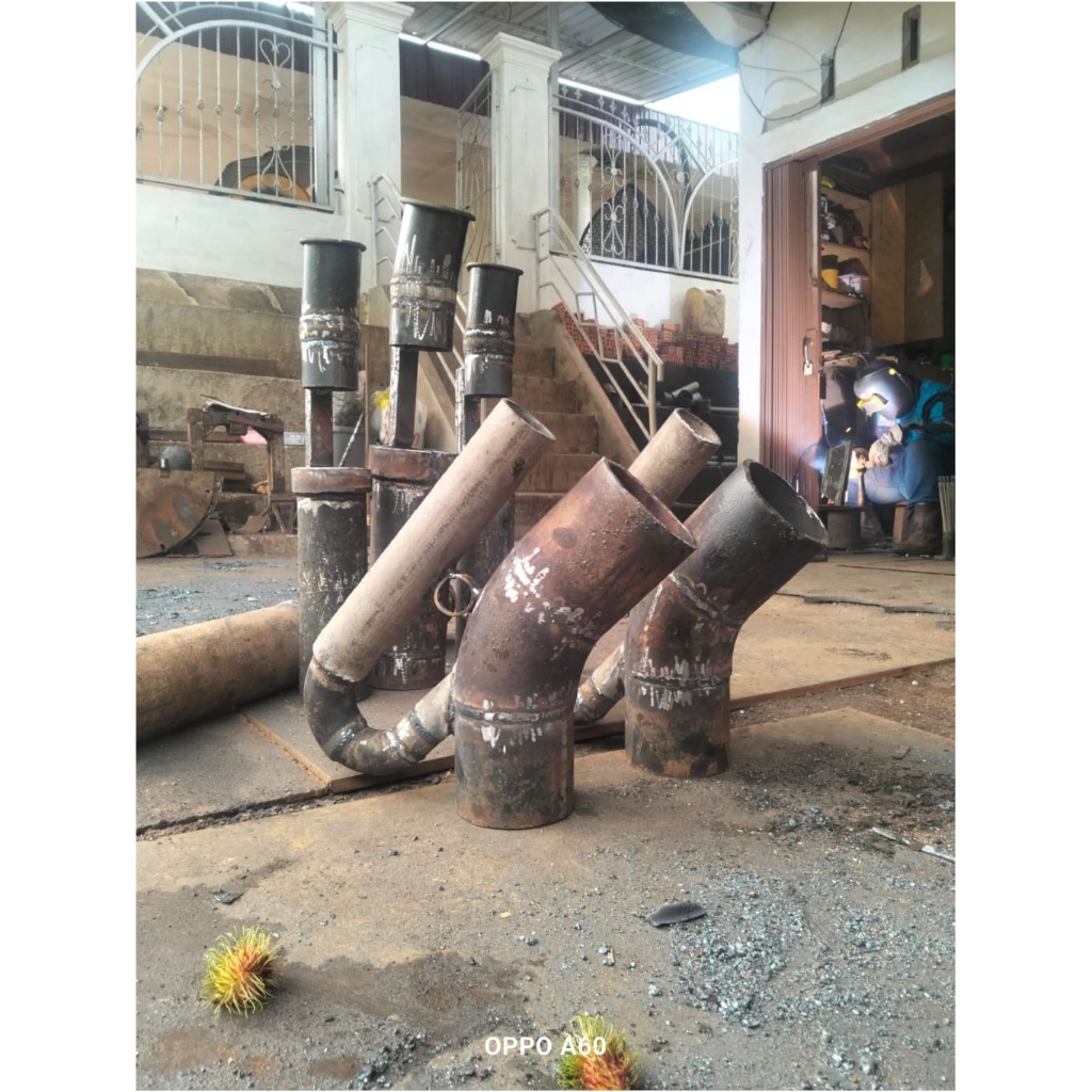 Jet elbow 4" / jet molo