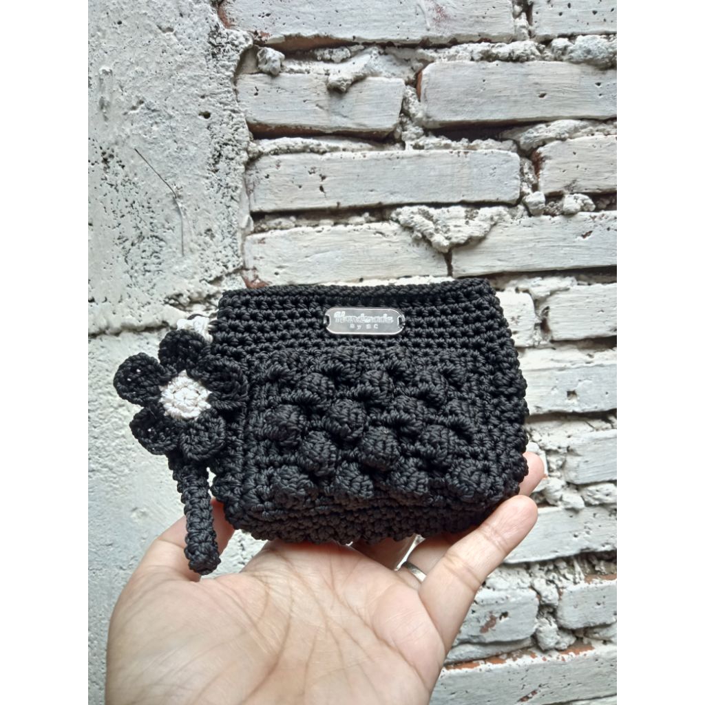 Dompet koin buble | Dompet koin | Dompet koin rajut | Dompet imut | Dompet mini | Souvenir | Handmad