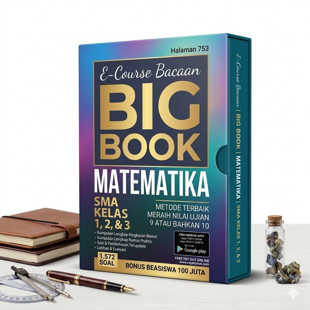 E-Course Bahan Ajar Big Book Matematika SMA Kelas 1, 2, & 3