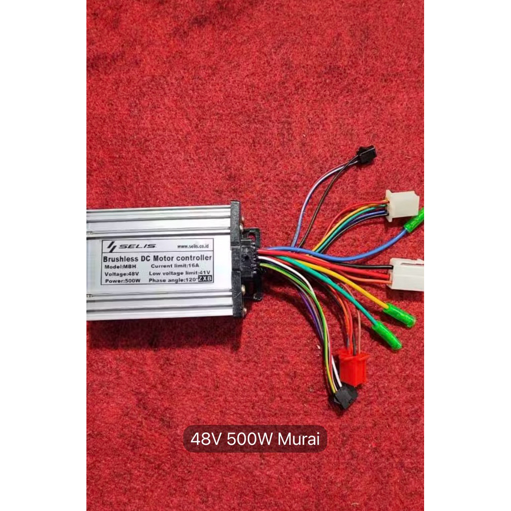 controller Selis 48v 500watt Original Selis controller sepeda listrik Murai Controller Selis origina