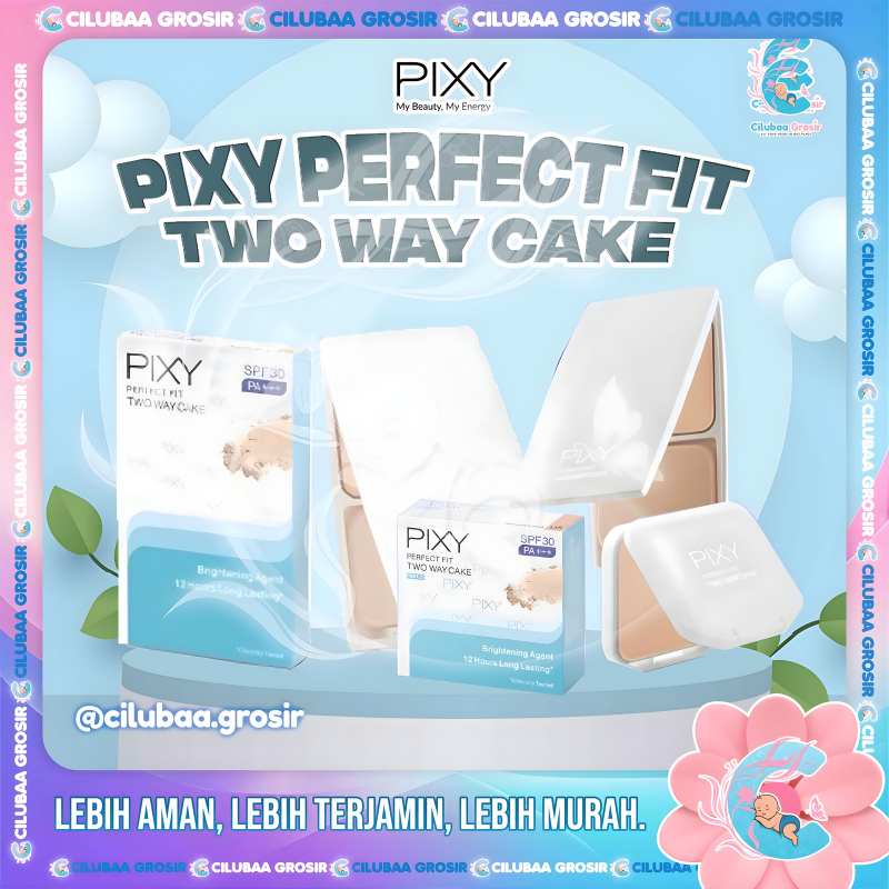 PIXY Perfect FIT TWC Full & Refill || Pixy Matte UV Whitening Two Way Cake