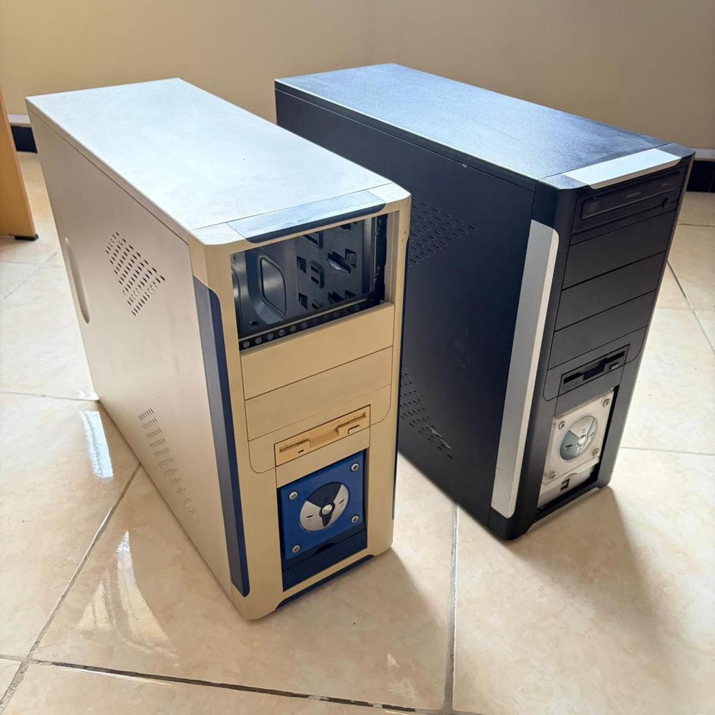 Body Casing Computer Kesing Aibo Komputer Jadul Vintage Retro CPU tahun 2000 an Pentium case standar