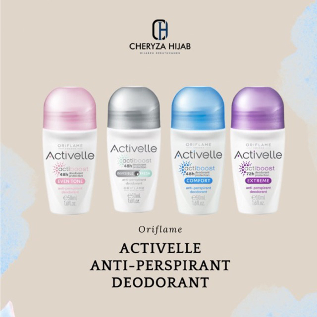 READY - Oriflame Activelle Anti-perspirant Deodorant