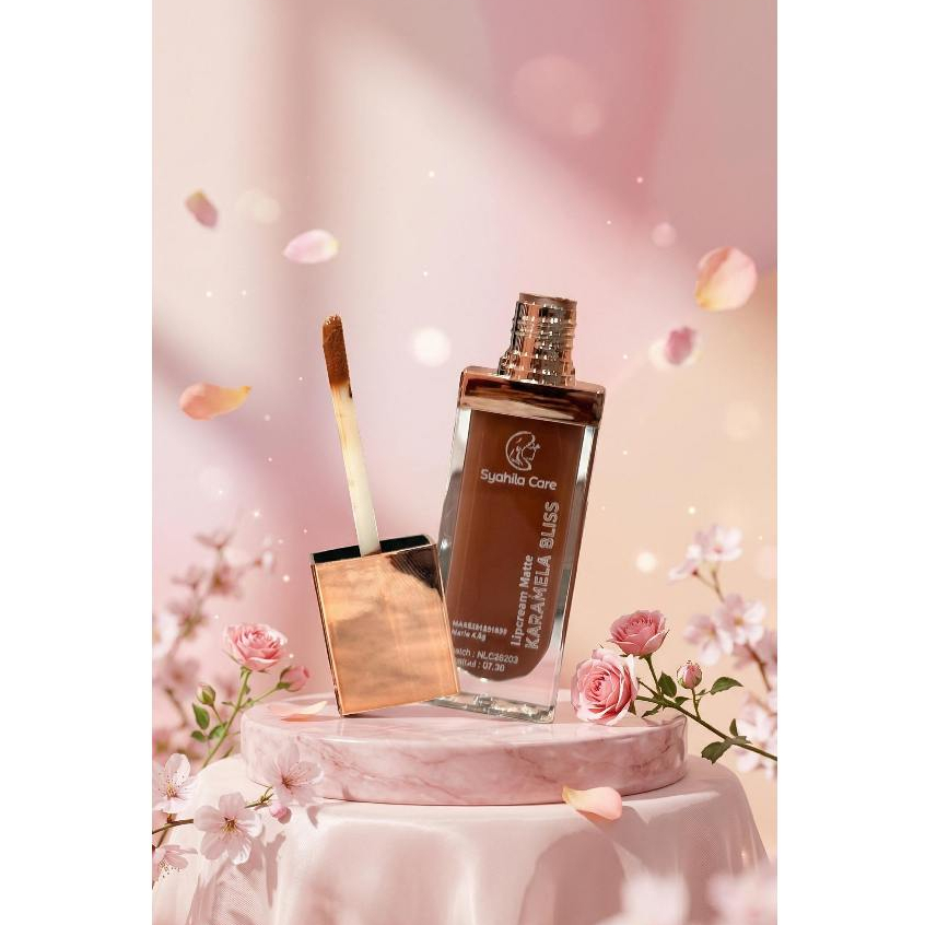 lipcream matte KARAMELA BLISS by syahila care