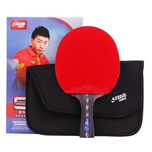 DHS Double Happiness Raket / Racket 5 Star CARBON 5002C (Shake) / 5006C (Pen)