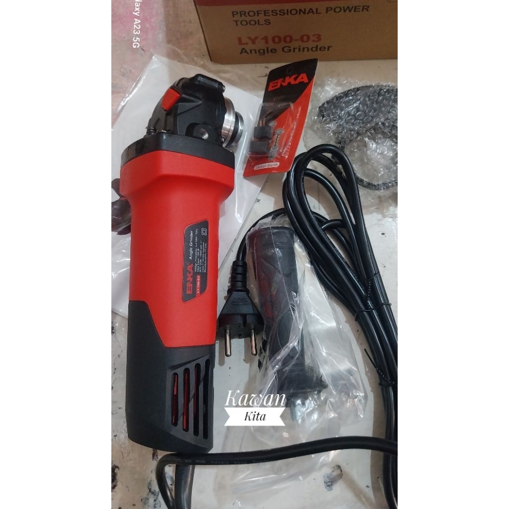 Mesin Gerinda ENKA Tipe LY100-03 Angle Grinder Enka LY 100-3