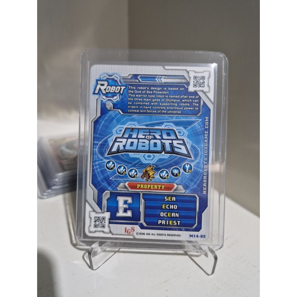 Hero of Robots Card