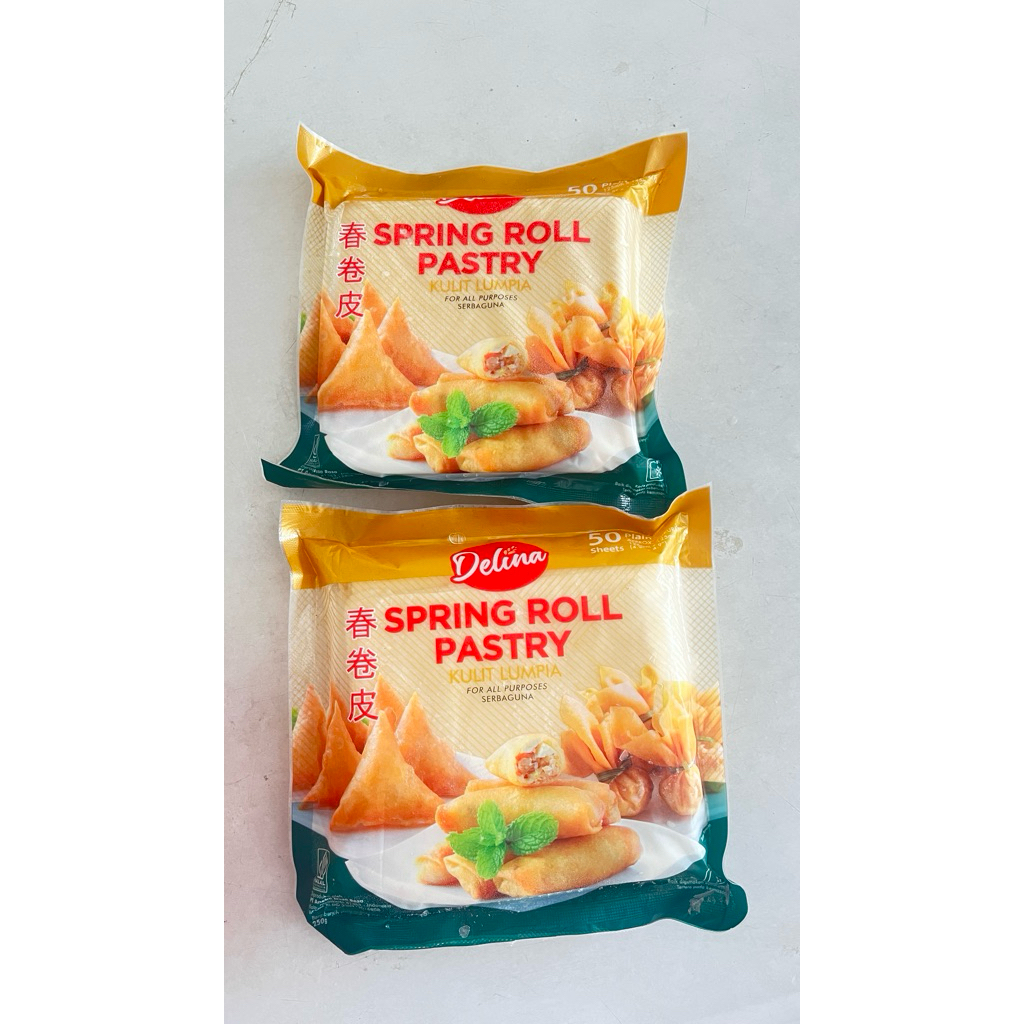Kulit Lumpia Delina Kotak Kecil isi 50lembar