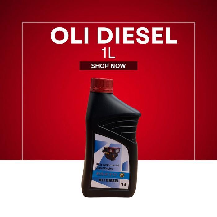 OLI DIESEL KHUSUS MESIN DIESEL 1 LITER NEW - 5 LITER