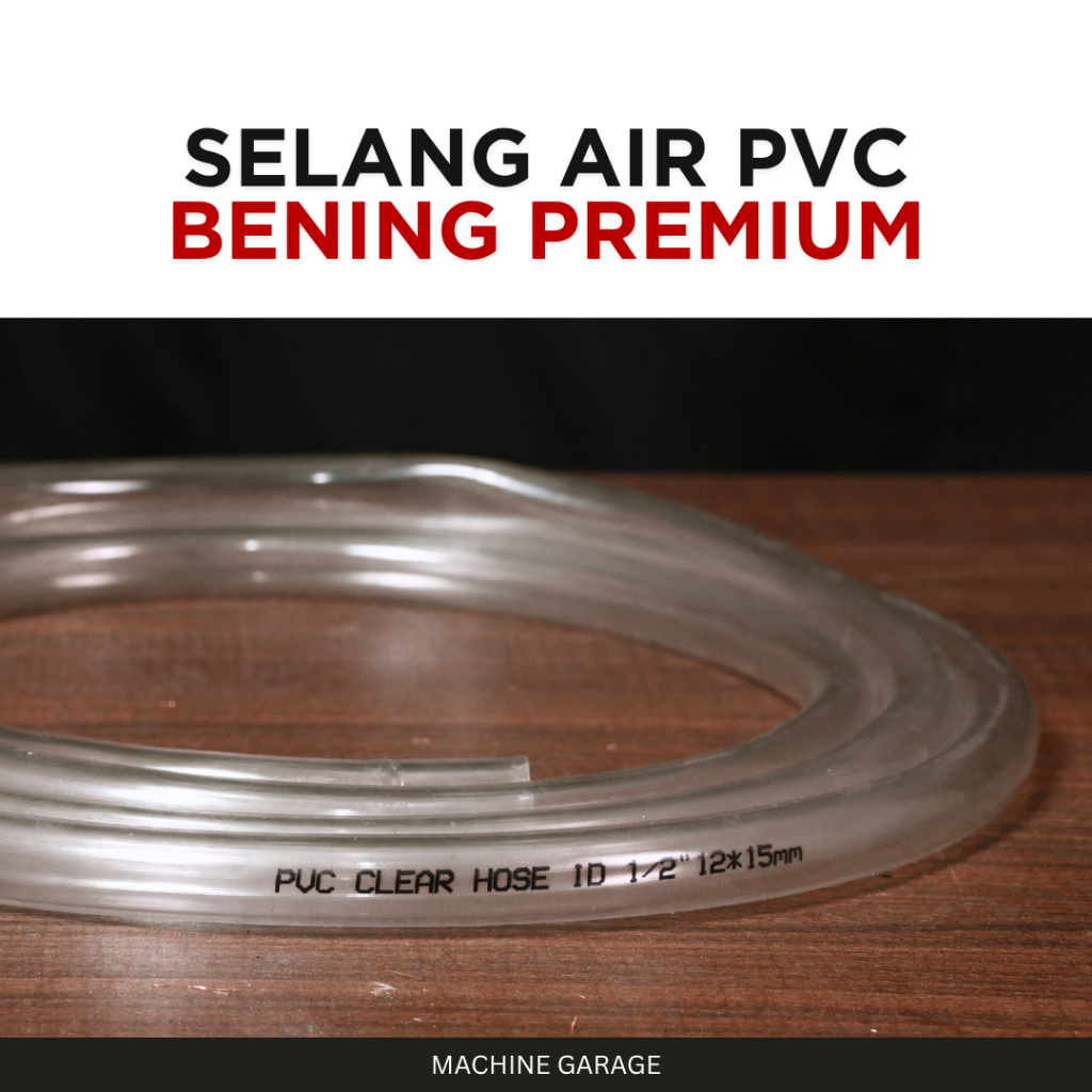 SELANG AIR PVC Bening PREMIUM 5/8" 1/2"