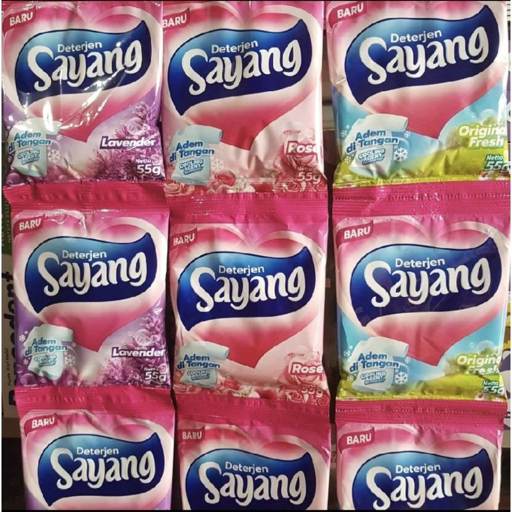 Sayang Detergen Bubuk 1000an sisi 3 Sachet