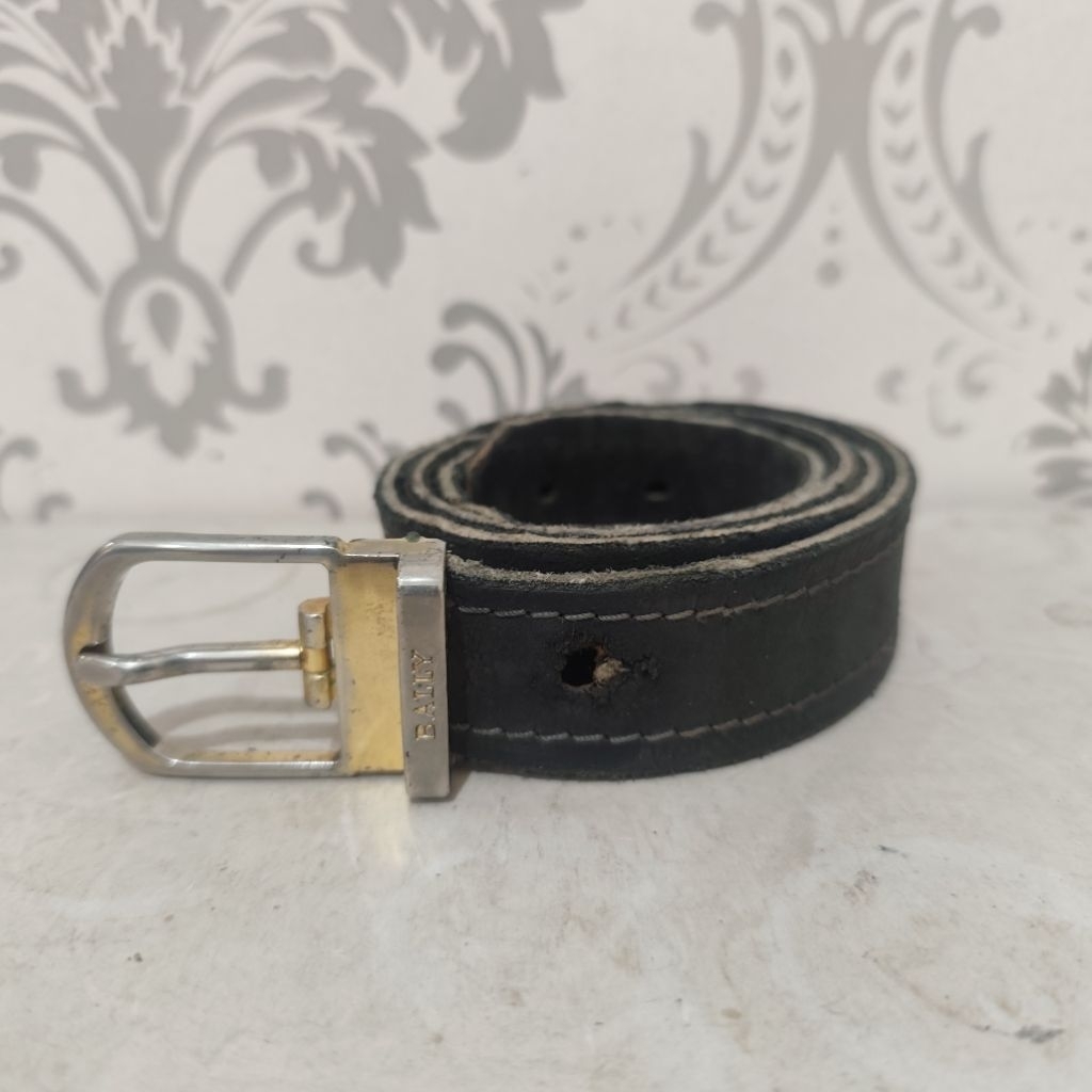 Sabuk ikat pinggang pria Bally preloved
