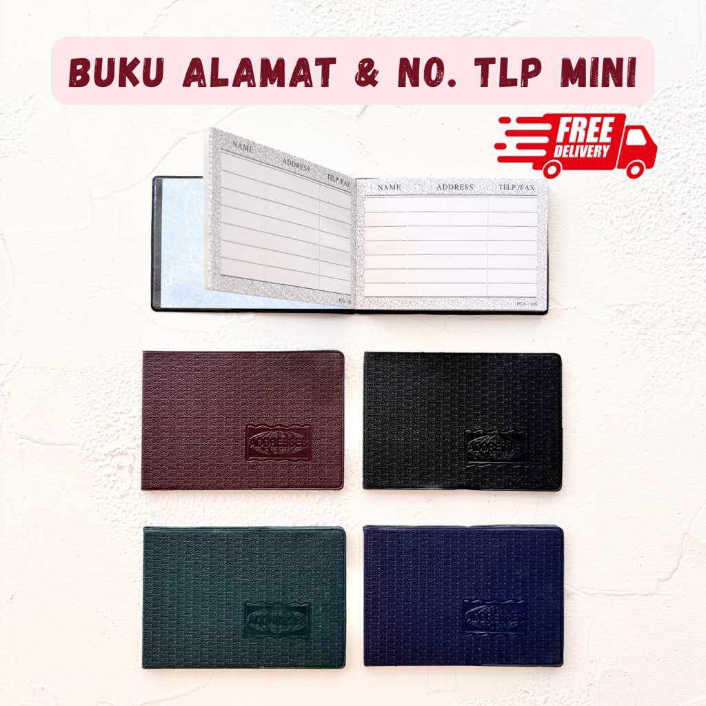 buku telepon & alamat mini - buku alamat