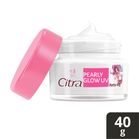 Citra Pearly Glow UV Facial Moisturizer 40g - Wajah Cerah Berkilau Bak Mutiara