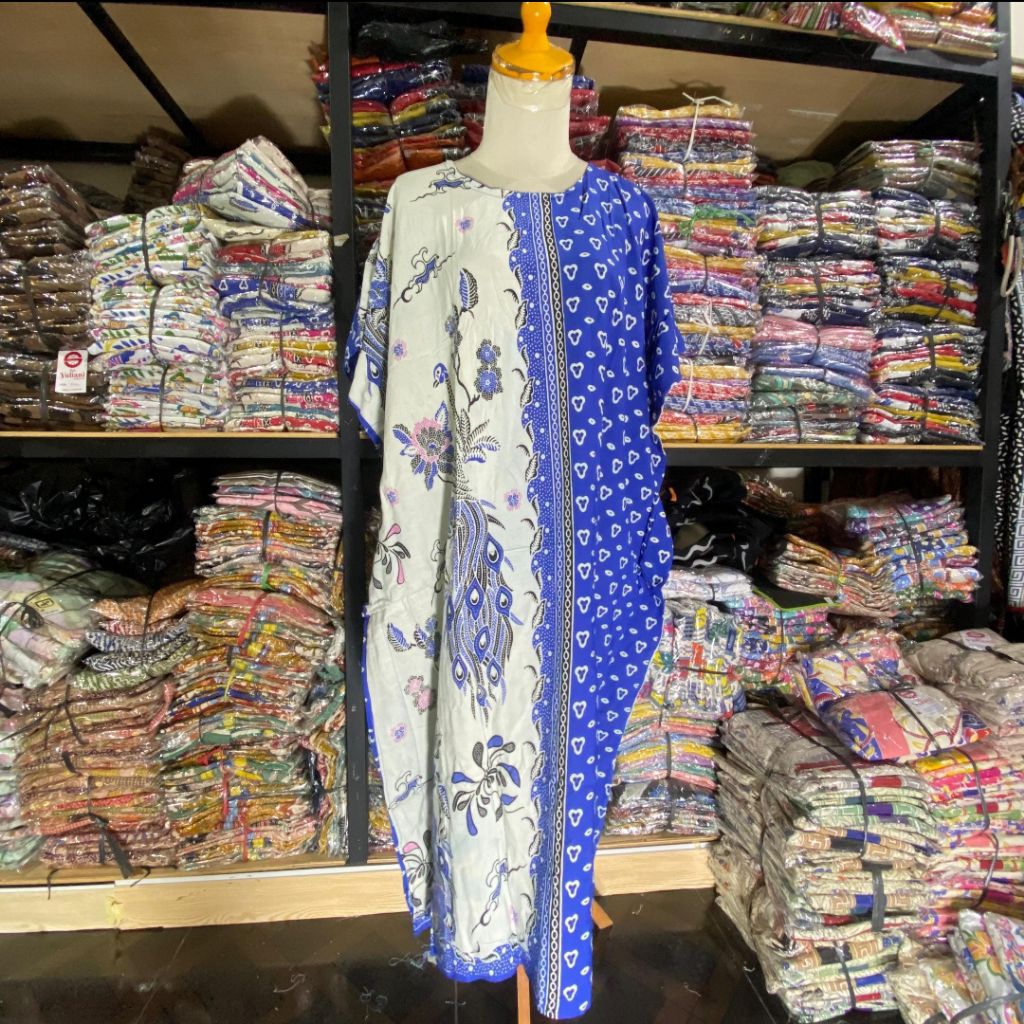 ( Daster ika yuliani ) MERAK JUMPUTAN Daster Ld 150 cm daster kelelawar jumbo daster kekinian terbar
