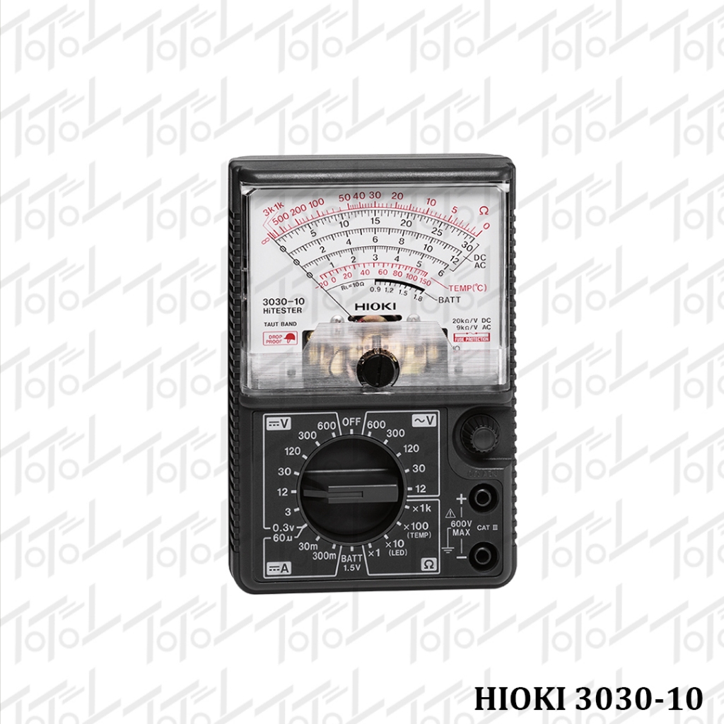 Hioki 3030-10 Analog Multimeter / Multitester Jarum Hioki / Hioki Multimeter Analog 3030 - 10