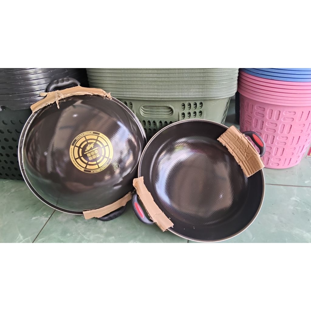 Wajan Enamel GSF 34cm 2 kuping