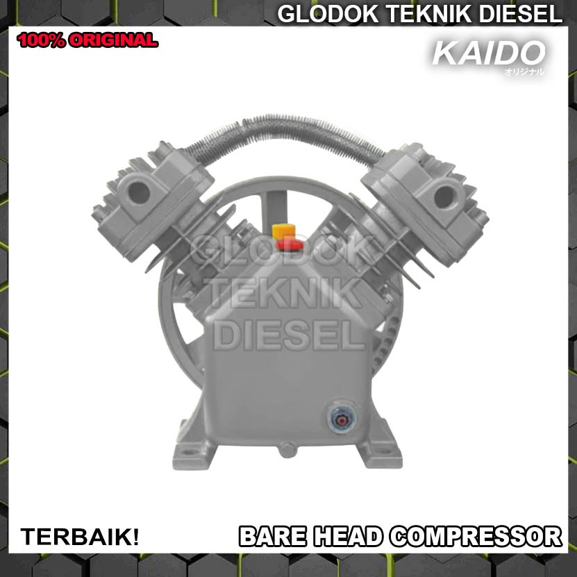 Kaido Bare Compressor Head  3 HP Original Terbaik Kepala Kompresor Angin Head Pump 3HP