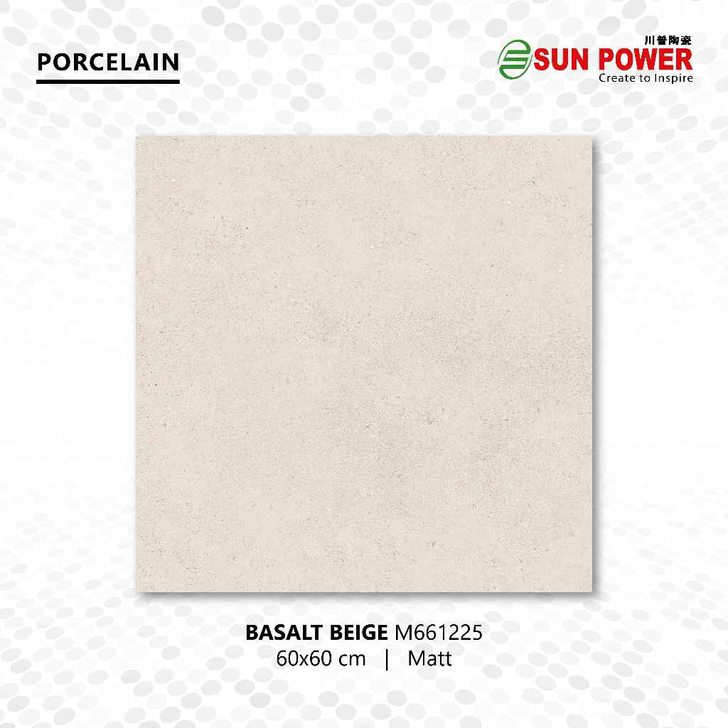 SUN POWER Basalt Series 60x60 | 120x60 Matt - Granit Tiles Lantai & Dinding Sun Power Ceramics
