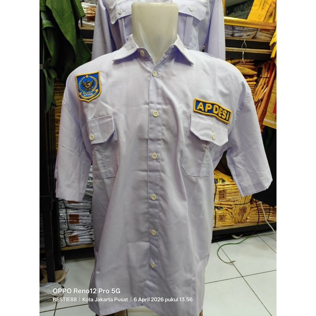 KEMEJA APDESI PENDEK LOGO TIMBUL
