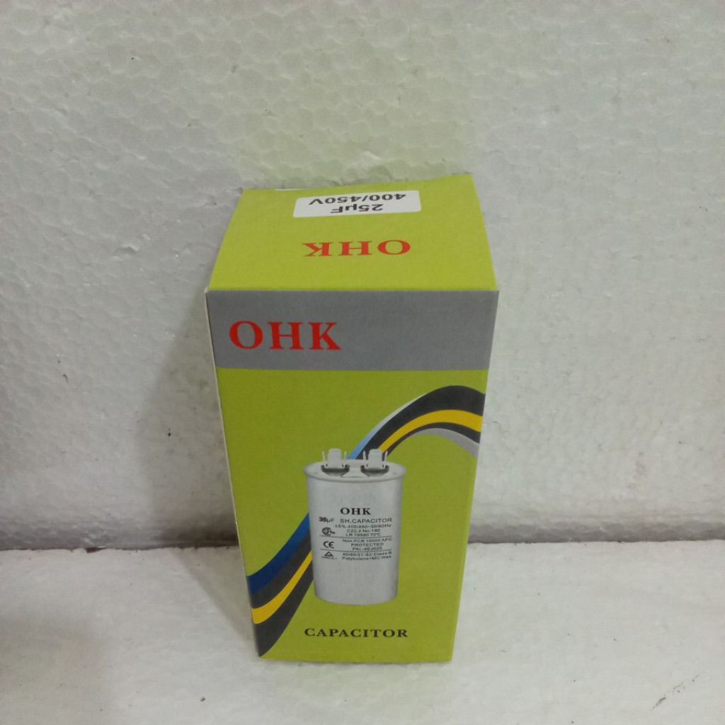 KAPASITOR AC 25 UF OHK - CAPASITOR AC OHK