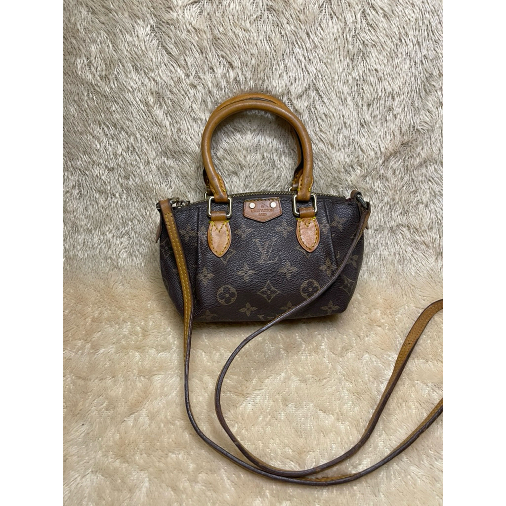 Tas elpong turen mini LV* turenne sling n hand bag