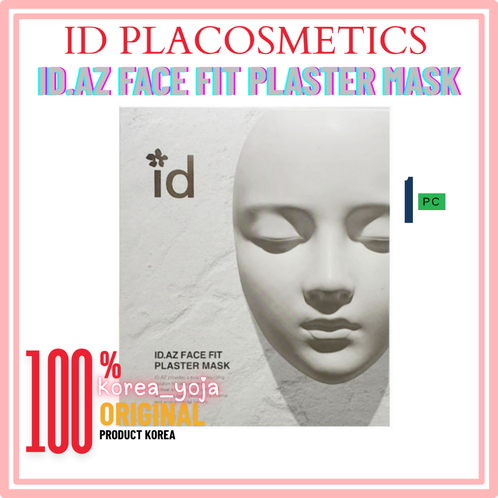[ READY STOCK ] ID PLACOSMETICS ID.AZ Face Fit Plaster Mask 1pc
