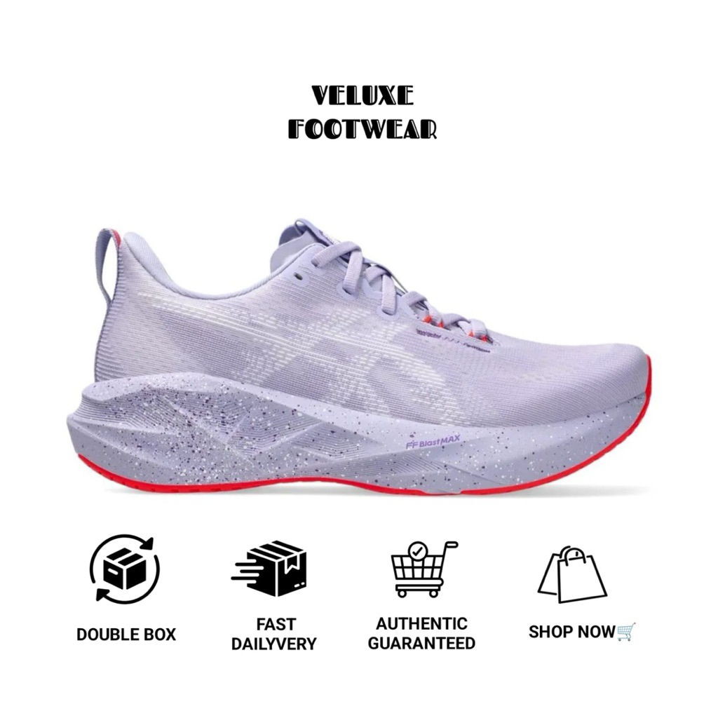 Sepatu Lari Asics Novablast 5 Tokyo Vapor Edo Purple