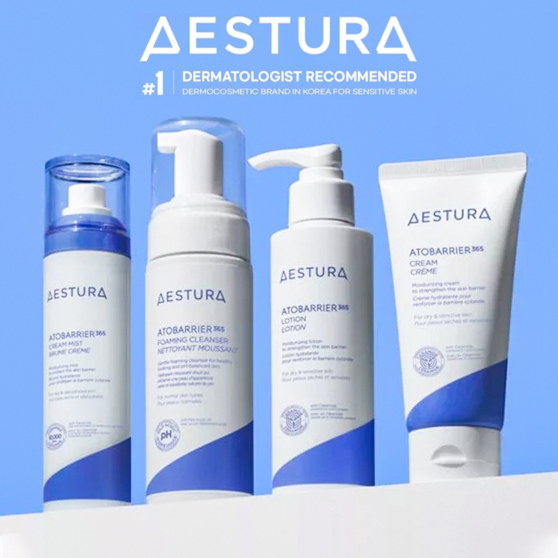 Aestura Atobarrier 365 Cream 80ml / Hydro Essence 200ml / Lotion 150ml / Hydro Soothing Cream 60ml /