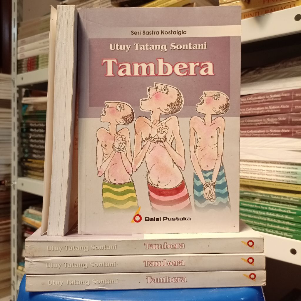 [ORIGINAL] Novel TAMBERA Utuy Tatang Sontani  Seri Sastra Nostalgia |