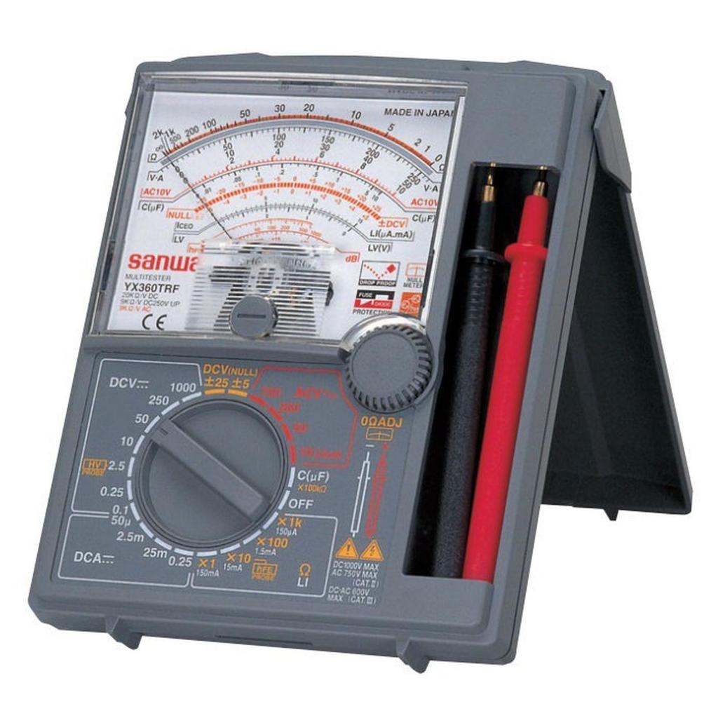 SANWA YX360TRF MULTIMETER AVOMETER ANALOG YXX360TRF YXX360TRF ORIGINAL