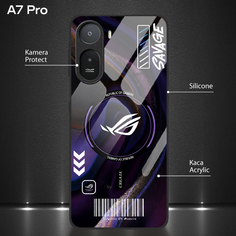 Case Kaca Redmi A7 Pro Terbaru [SF203]