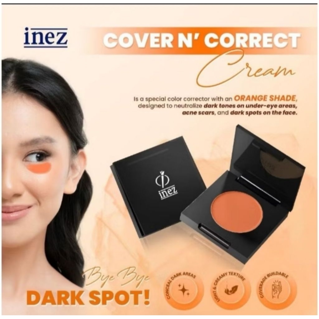 INEZ COVER 'N CORRECT CREAM