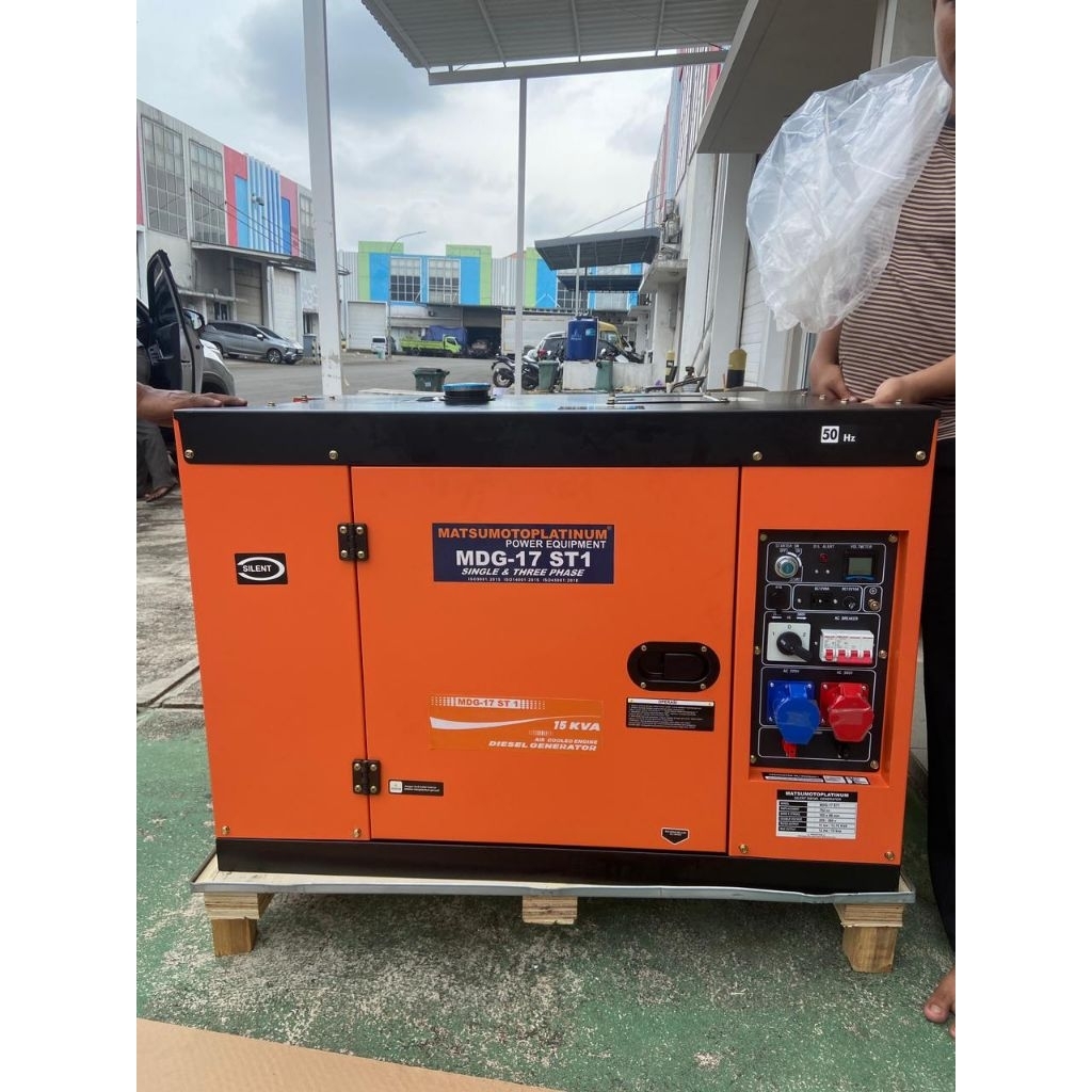 Genset silent diesel 15 kva Matsumoto Heavy Duty