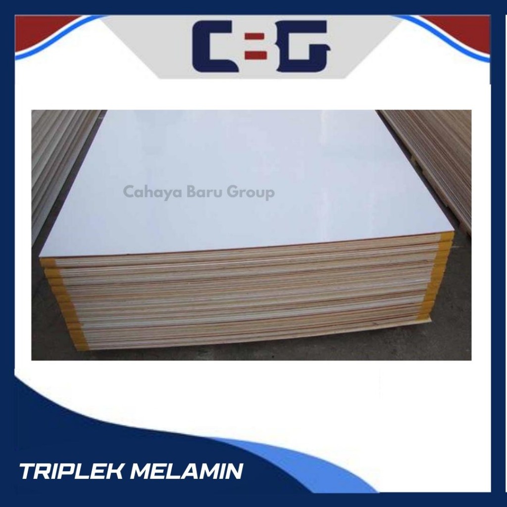 TRIPLEK MELAMIN PUTIH PANDA