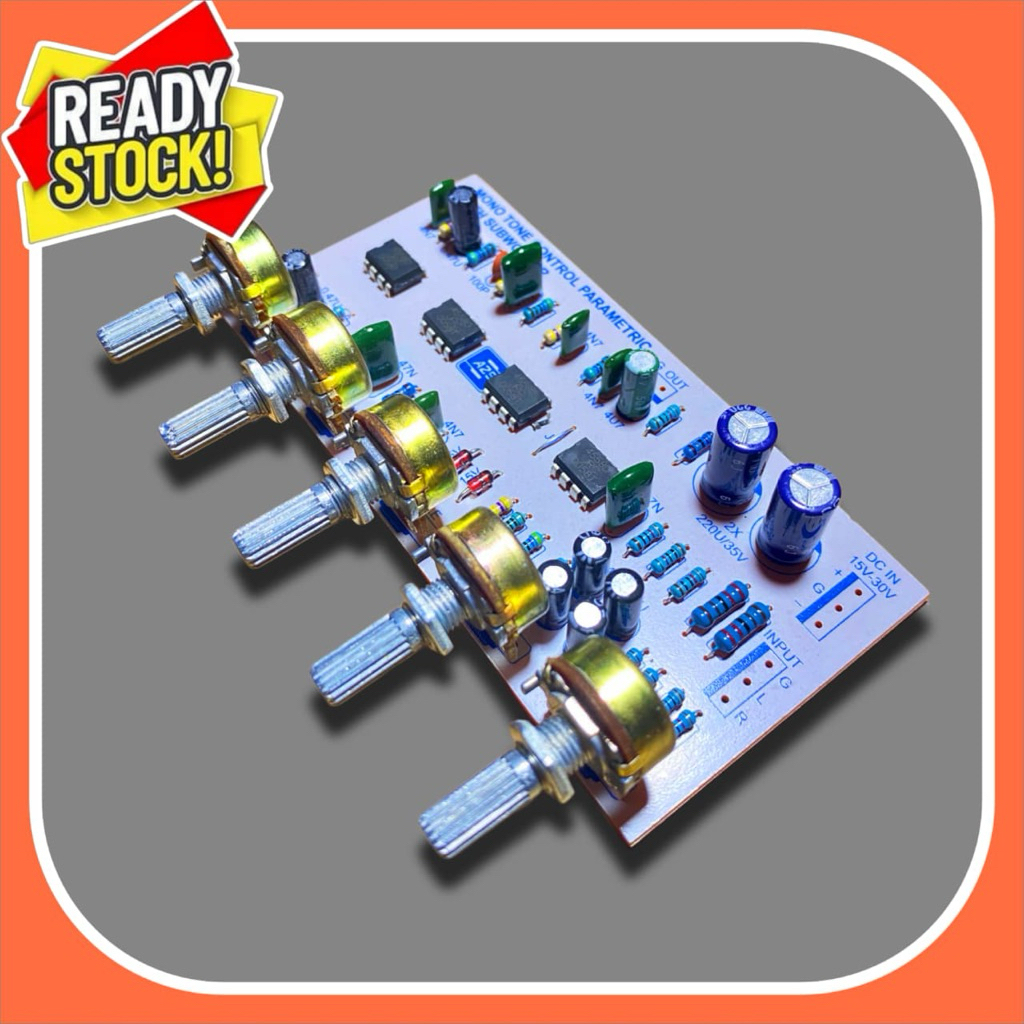 Tone control parametrik mono plus subwoofer