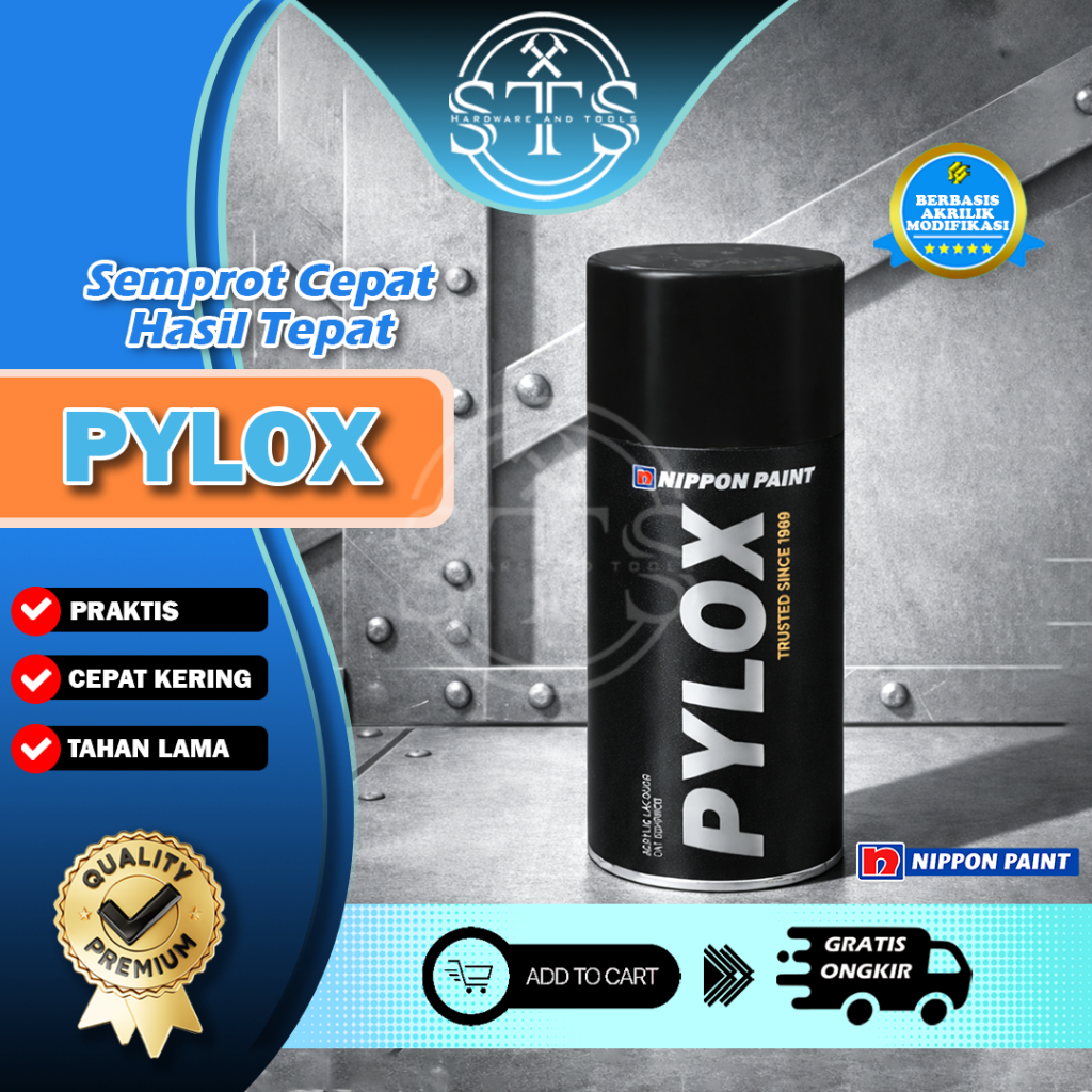 STSHARDWARE Pylox Warna 300 cc Pylox Nippon Paint