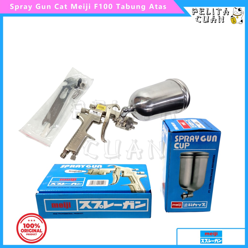 Spray Gun Meiji F100 Spet Cat Air Spray Gun Cat Mobil Motor