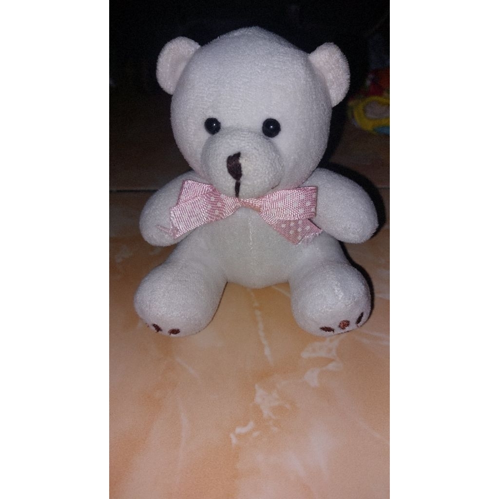 Preloved boneka mamypoko teddy bear mini