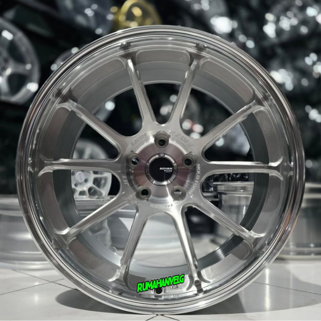 velg advan rzdf2 NANO BRUSH r18 lebar 9,5 pcd 5x114,3 et 25 velg mobil ring 18 pnp mobil Innova rebo